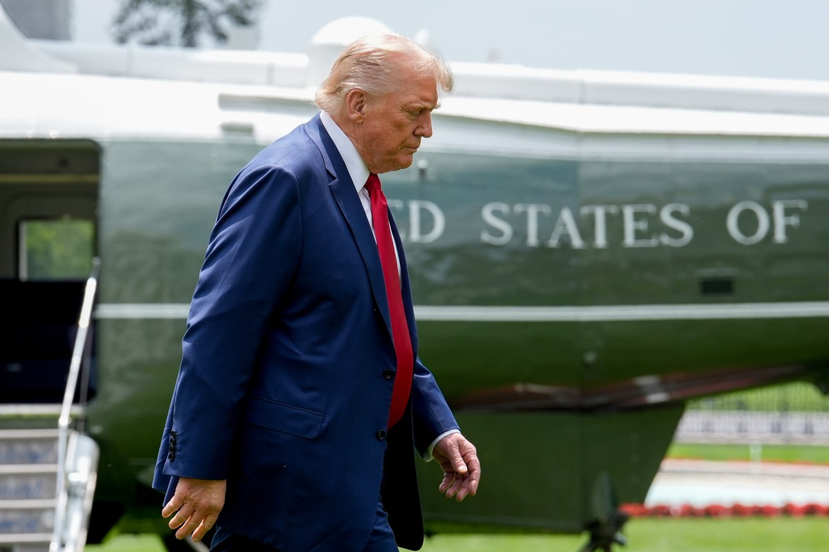 Trump diz que responderá com 'força total' caso Irã ataque os EUA (Foto: Bloomberg)