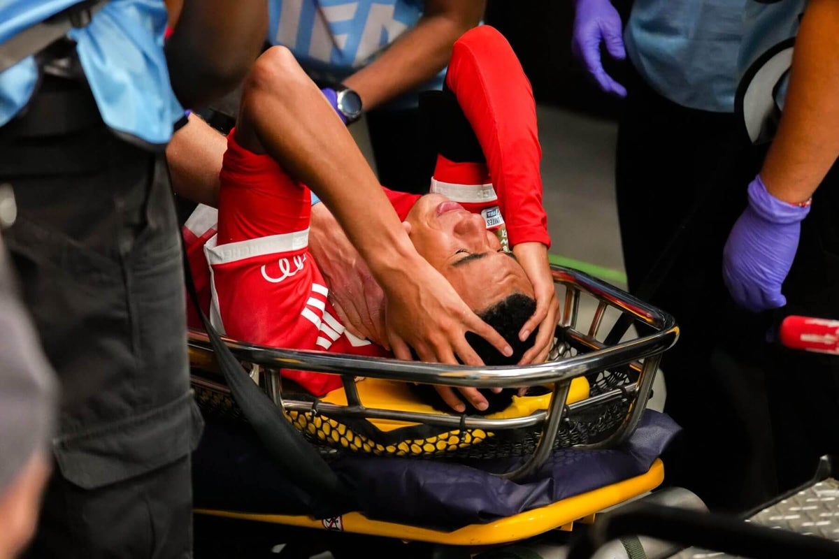 Musiala diz que fratura não tem culpados e foca na recuperação após cirurgia Foto: Reprodução/The Athletic UK