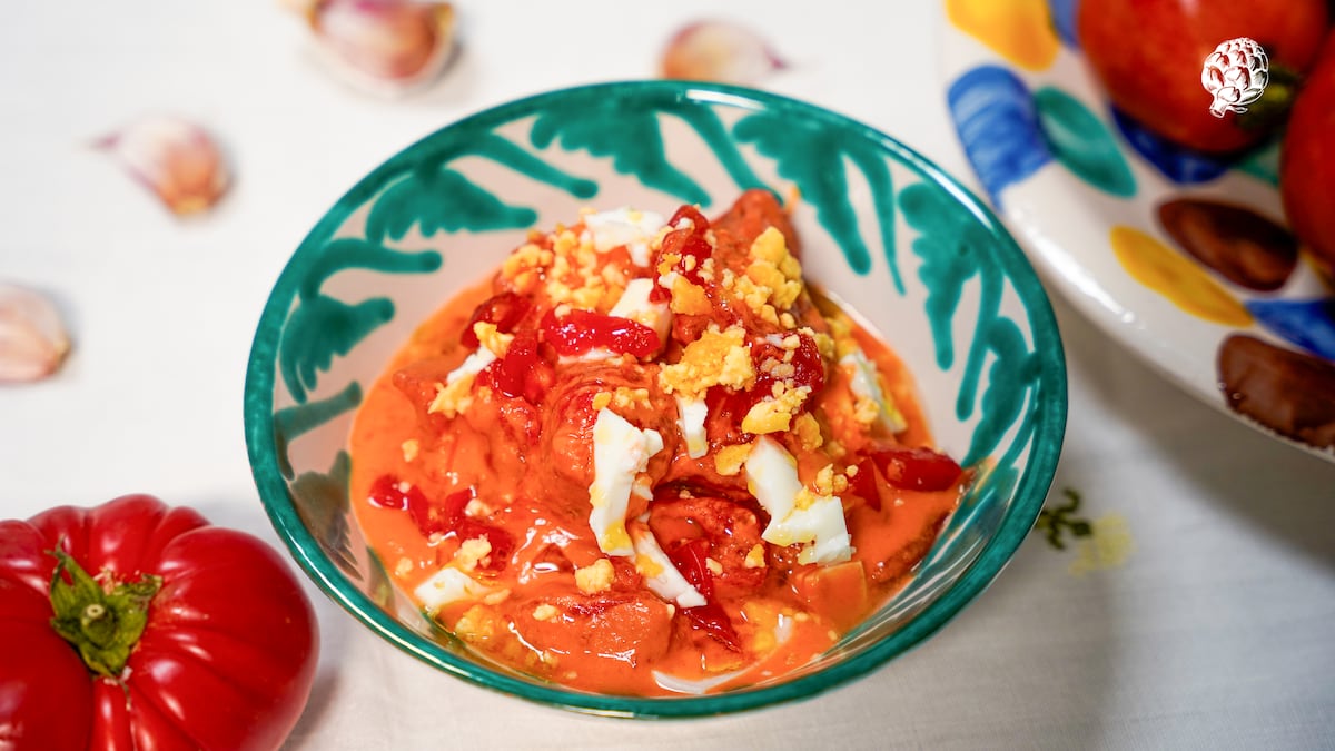 Cascaflote: a fusão perfeita de ensalada e salmorejo (Foto: Mikel López Iturriaga)