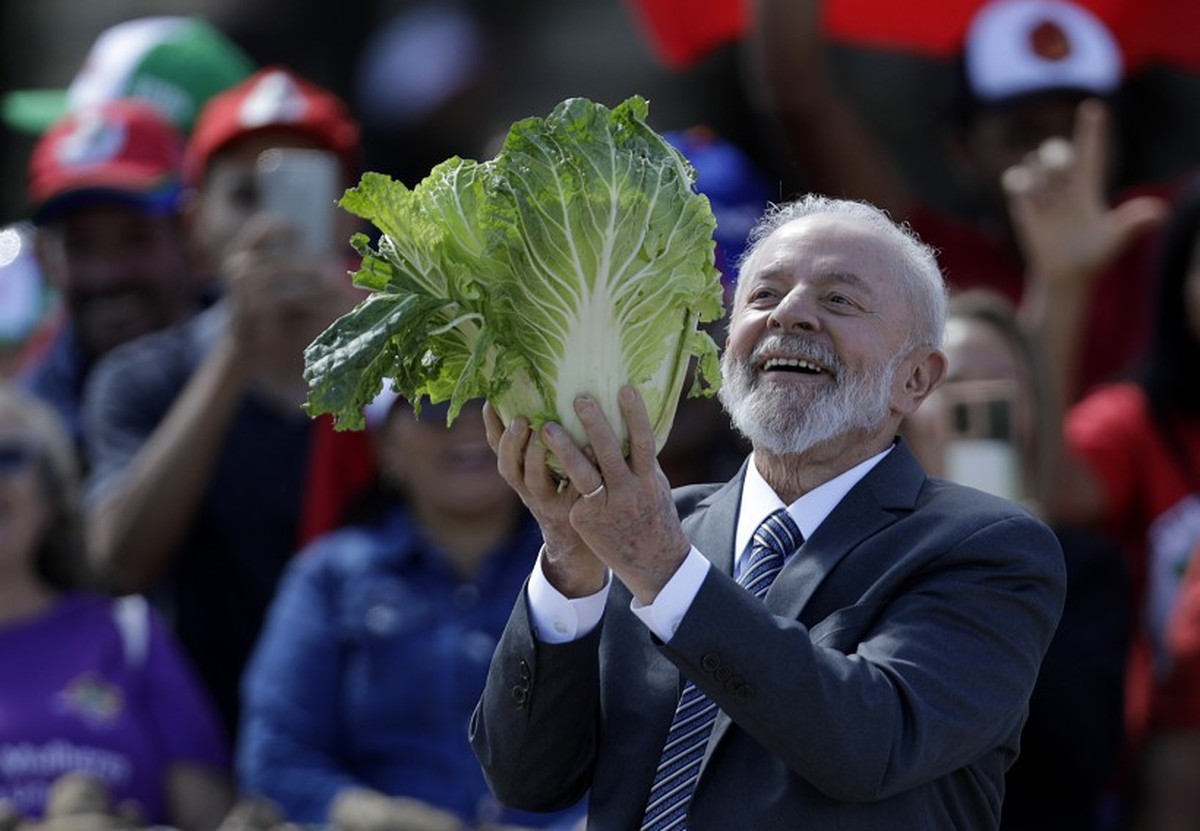 Lula lança novo Plano Safra voltado para empresas após priorizar agricultura familiar Lula no lançamento do Plano Safra (Foto: Cristiano Mariz/Agência O Globo)