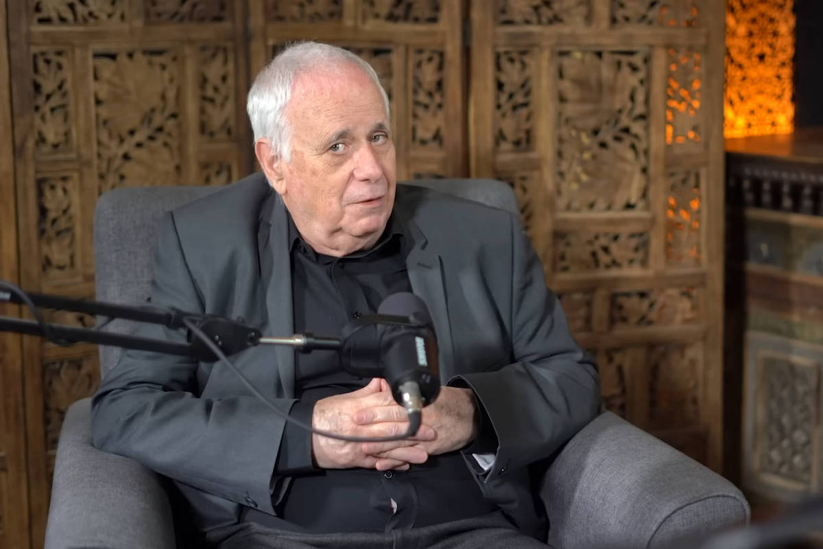 O historiador israelense Ilan Pappe, um dos convidados da Flip 2025 (Foto: Narrative House/YouTube)