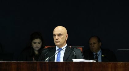 EUA suspende vistos e afeta 8 dos 11 ministros do STF brasileiro Ministro do STF Alexandre de Moraes. (Foto: Rosinei Coutinho/STF)