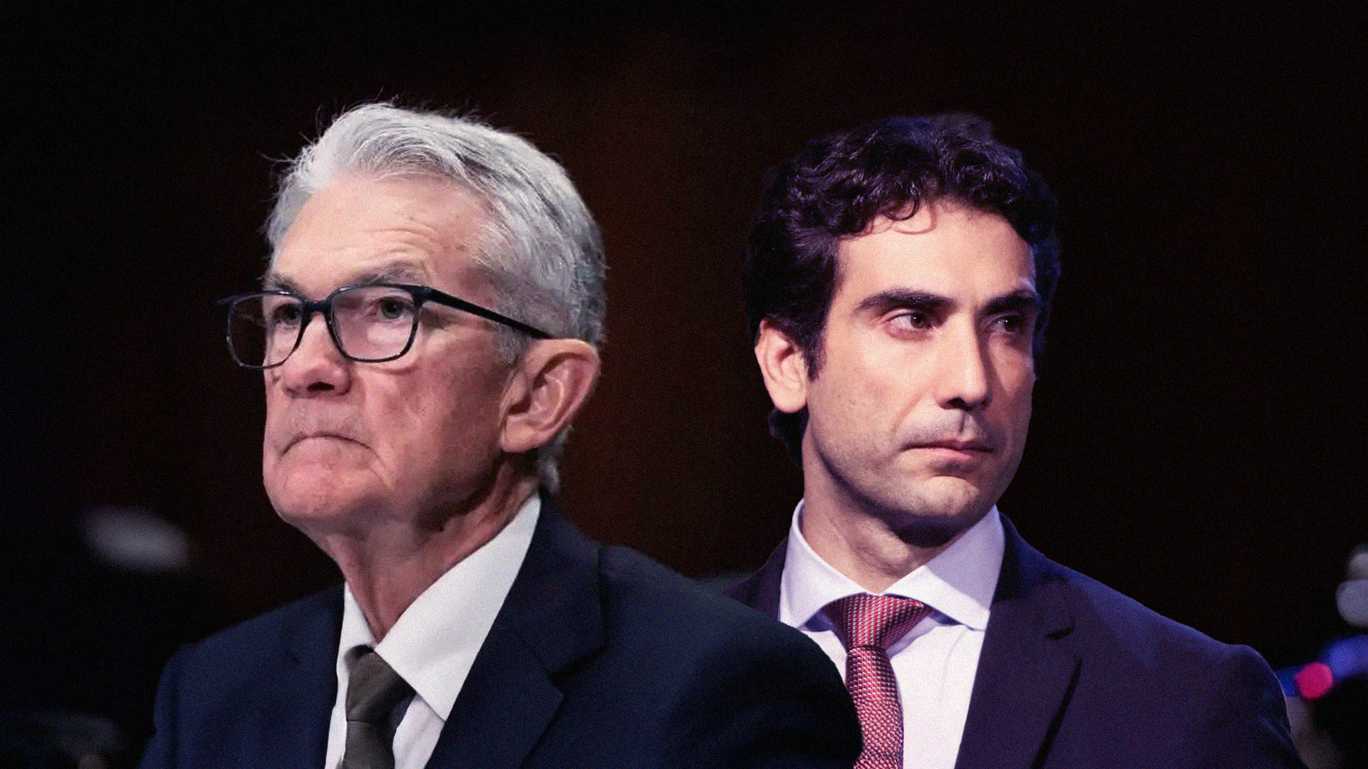 Presidentes do Fed, Jerome Powell, e do BC, Gabriel Galípolo (Montagem do InfoMoney/Fabio Rodrigues-Pozzebom/Agência Brasil e REUTERS/Tom Brenner)