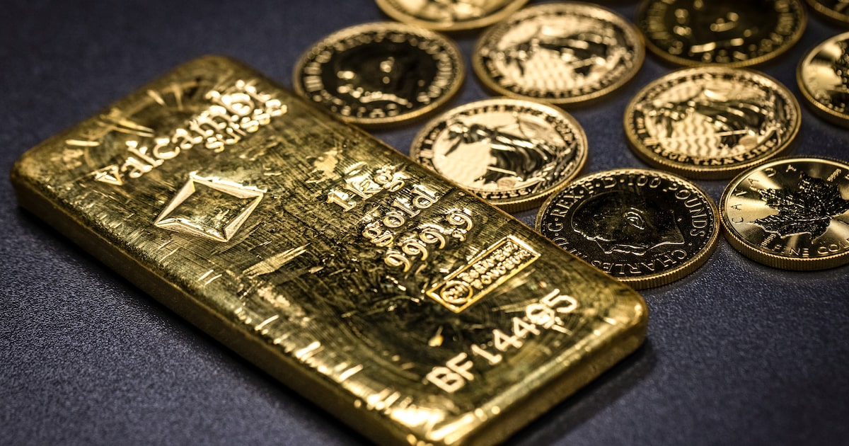 Ouro se consolida como o investimento mais seguro do mundo em 2025 Entre janeiro e junho, a onça de ouro passou de US$ 2.624,50 para US$ 3.303,14, um aumento de 25,86% (Foto: Angel Garcia/Bloomberg)