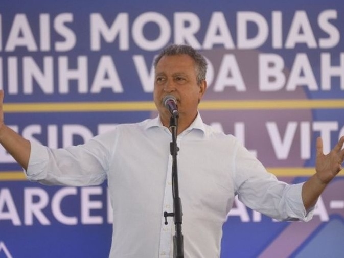 Rui Costa defende a soberania nacional e critica os traidores da pátria Rui Costa em evento em Salvador comenta sobre taxação dos EUA (Foto: Divulgação/Casa Civil)