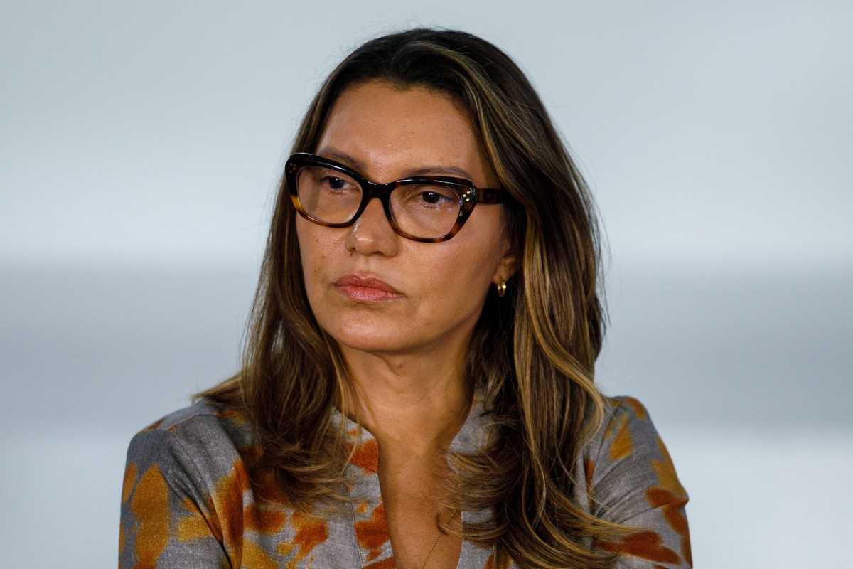 Assessoria esclarece declarações da primeira-dama sobre polêmica recente Janja, primeira-dama (Foto: Brenno Carvalho / Agência O Globo)