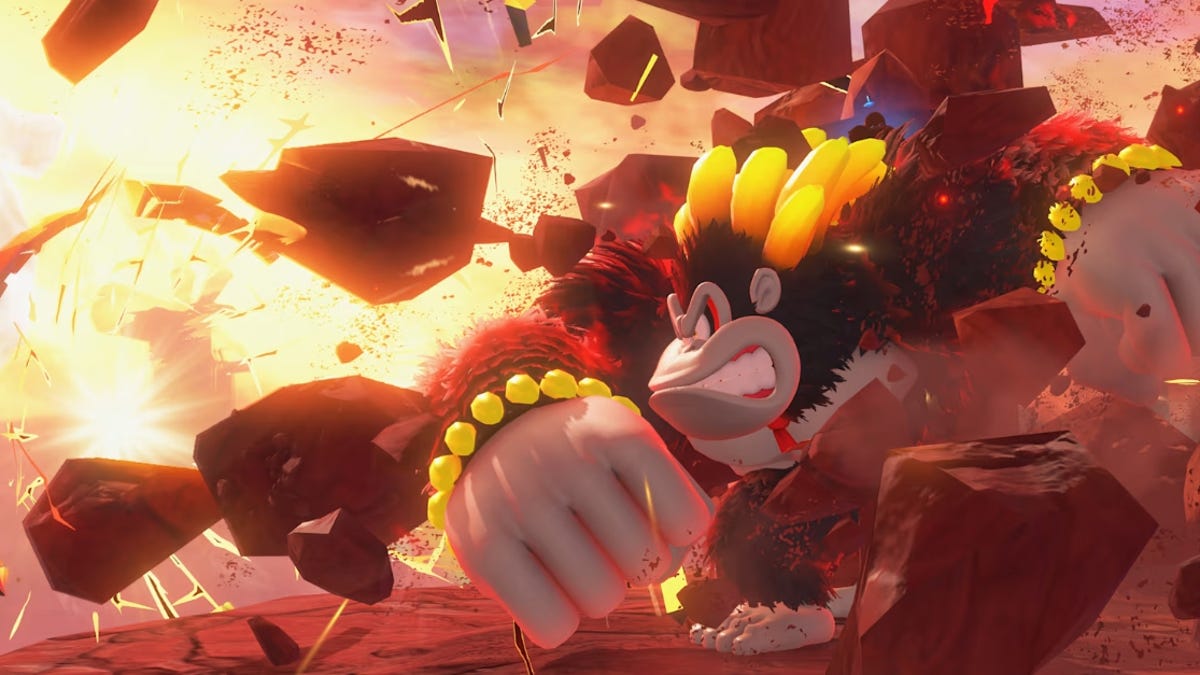 Ambientes destrutíveis de Donkey Kong Bananza garantem diversão sem fim Foto: Reprodução