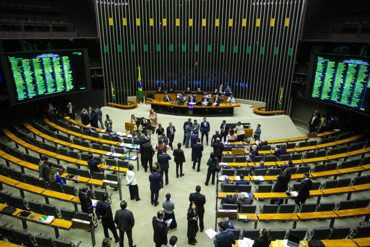 Câmara aprova projeto que pode gerar R$ 5 bilhões em benefícios para indústria química Plenário da Câmara (Foto: Brenno Carvalho / Agência O Globo)