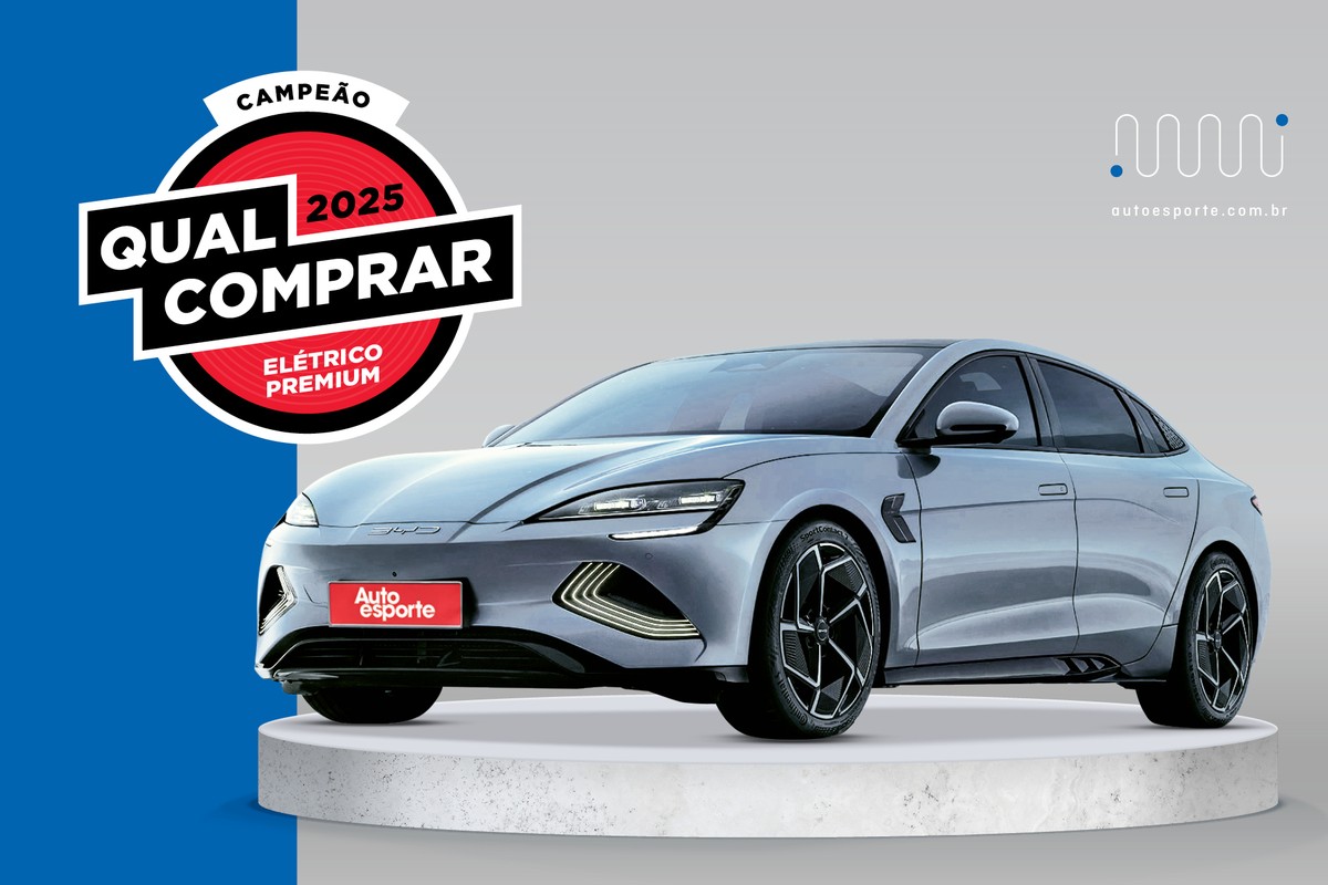BYD Seal se destaca como o elétrico premium mais acessível do Brasil em 2025 BYD Seal vai de 0 a 100 km/h em 3,8 segundos — Foto: Divulgação