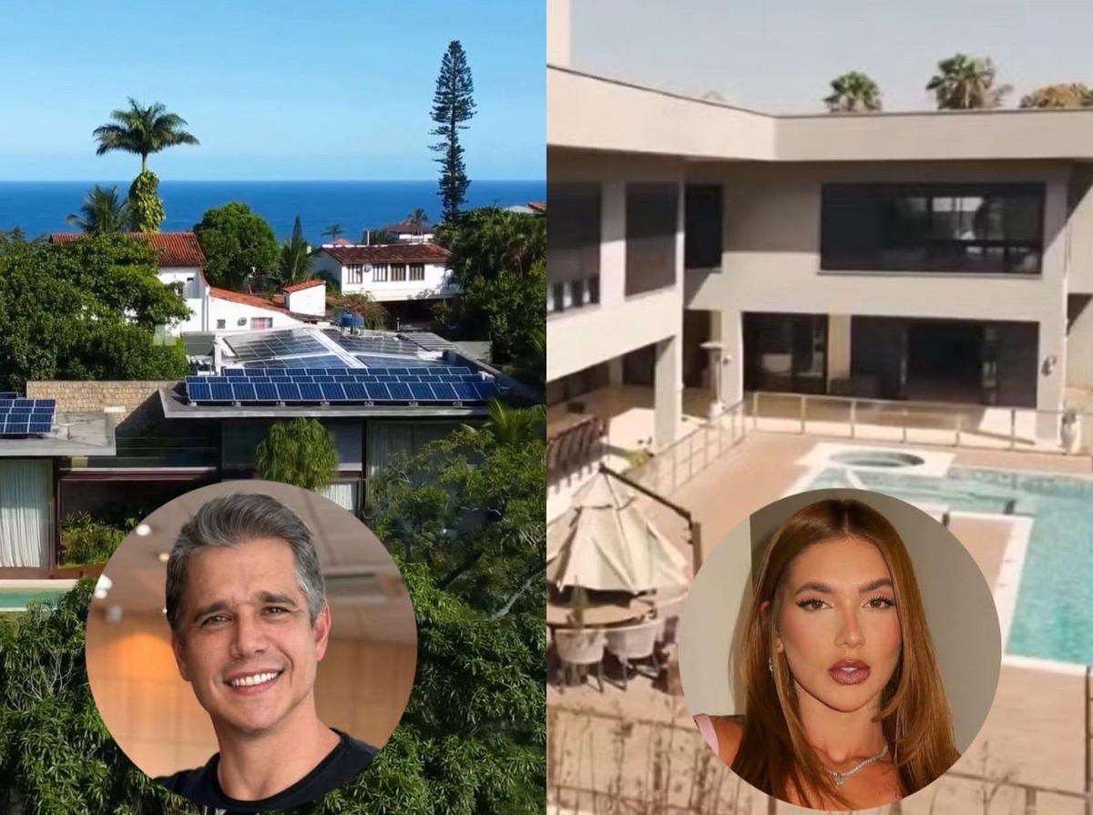 Mansões de famosos como Marcio Garcia e Virginia Fonseca estão encalhadas à venda Marcio Garcia e Virginia Fonseca têm mansões à venda (Foto: Reprodução/Instagram)