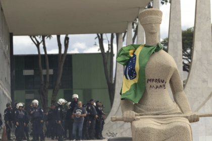 Moraes permite visitas religiosas a 'Débora do Batom' na prisão Foto: Joedson Alvez/Agência Brasil