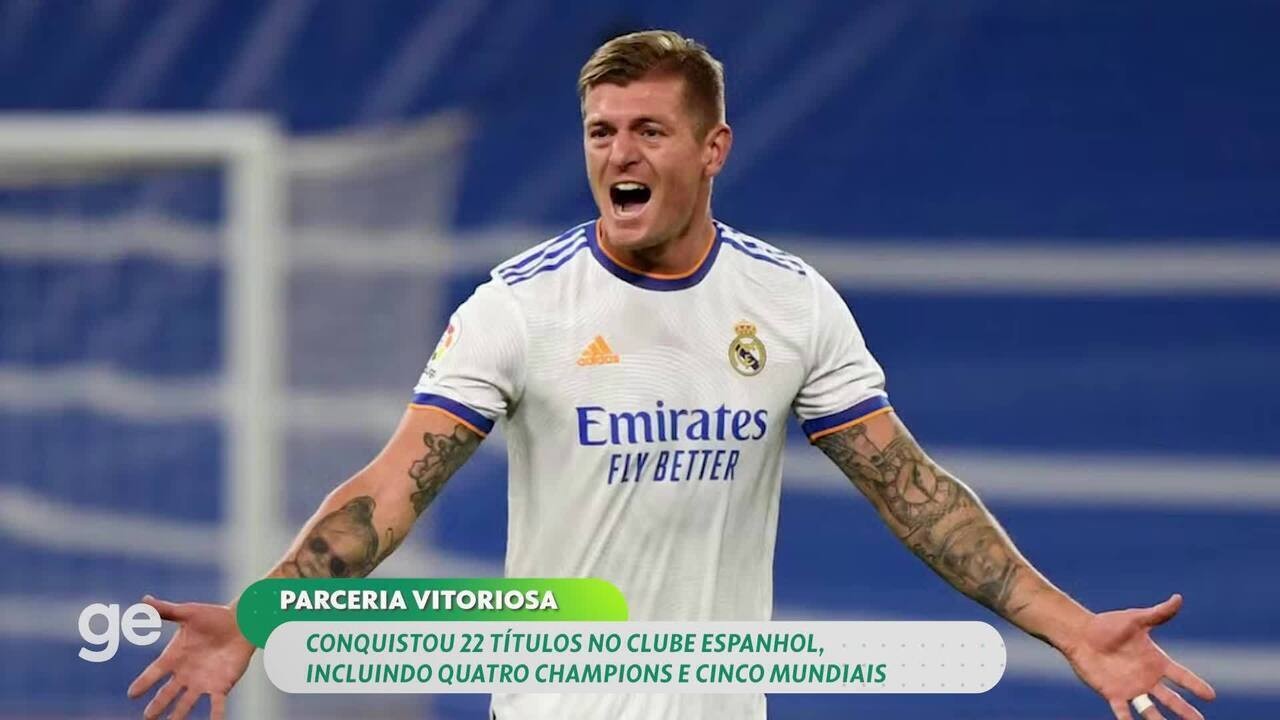 Kroos descarta retorno ao Real e critica falta de perfil no time atual Foto: Reprodução