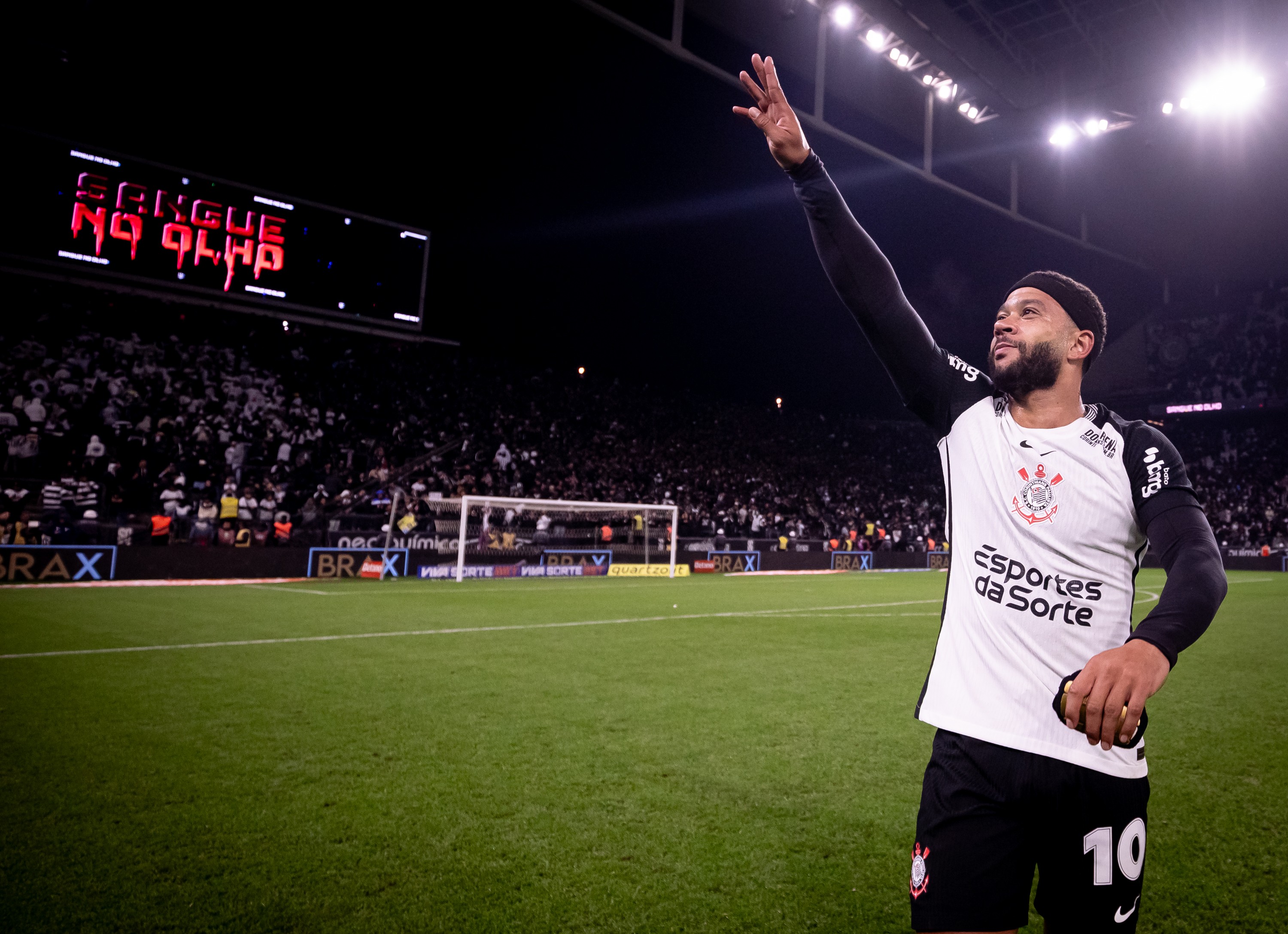Timão demonstra espírito guerreiro e traz esperança para a torcida Foto: Reprodução