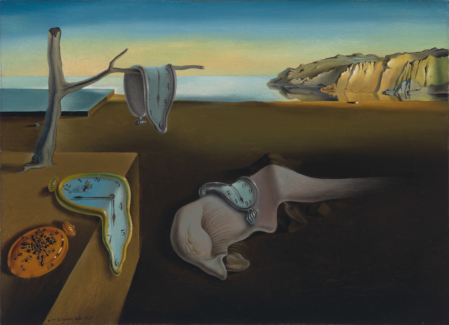 A importância de 'A persistência da memória' de Salvador Dalí na arte moderna A imagem digital de Salvador Dalí, A Persistência da Memória, 1931. Direitos autorais da obra © 2025 Salvador Dalí, Fundació Gala-Salvador Dalí, Artists Rights Society (ARS), Nova Iorque. (Foto: The Museum of Modern Art, licenciado por Scala/Art Resource, Nova Iorque)