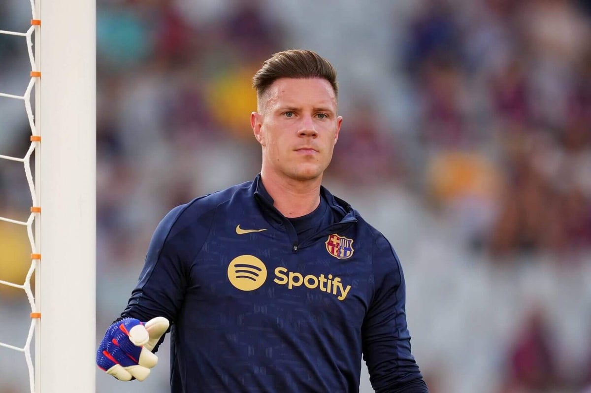 Membros do Barcelona questionam a liderança de ter Stegen após postagem enigmática Foto: Reprodução/The Athletic UK