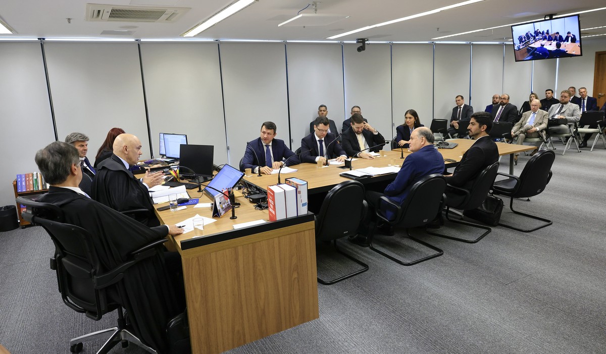 PGR analisa acareações em investigação sobre trama golpista Anderson Torres e Freire Gomes em acareação no STF (Foto: Rosinei Coutinho/STF)