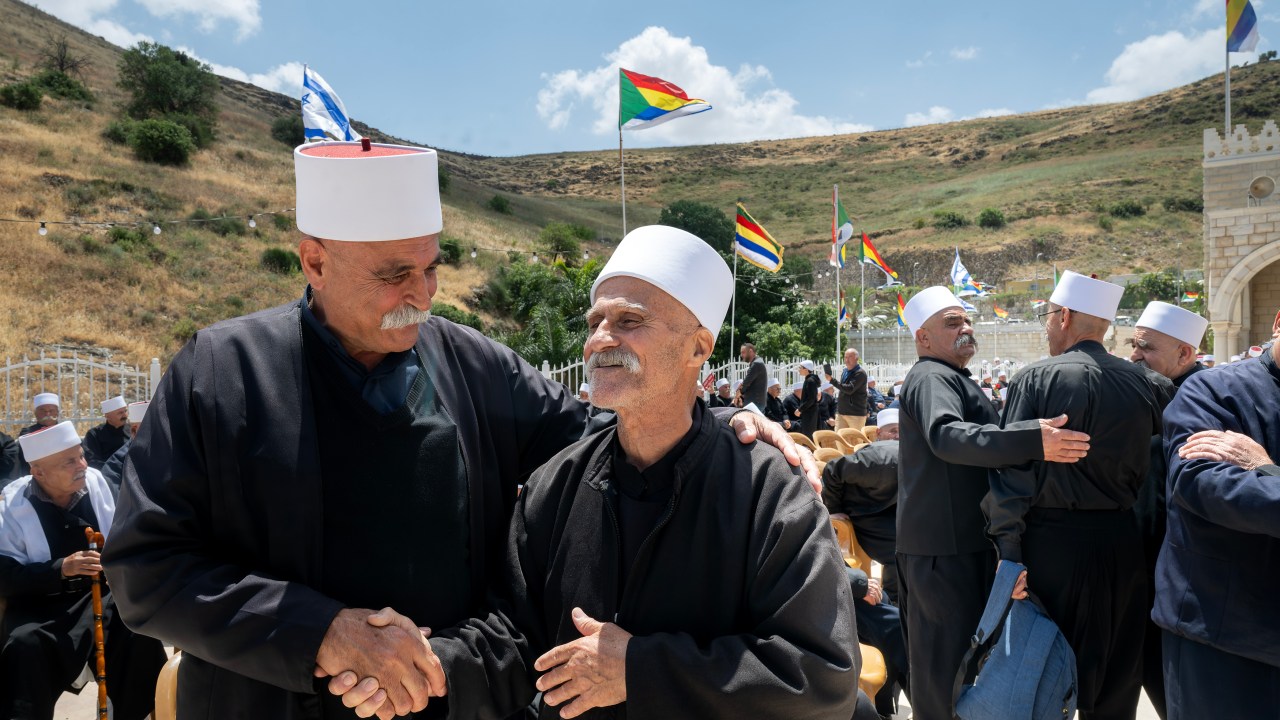 Drusos de Israel: perseguição a “irmãos” da Síria desencadeou revolta e envolveu forças israelenses num conflito que já tem mais de 300 mortos (Foto: Yael Guisky Abas/SOPA Images/LightRocket via Getty Images)