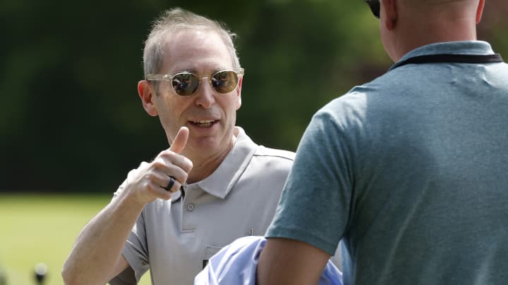 Amazon lança preview do Kiro, sua nova ferramenta de programação com inteligência artificial CEO da Amazon, Andy Jassy, participa da Conferência Allen & Company Sun Valley em 9 de julho de 2025, em Sun Valley, Idaho. (Foto: Kevin Dietsch | Getty Images)