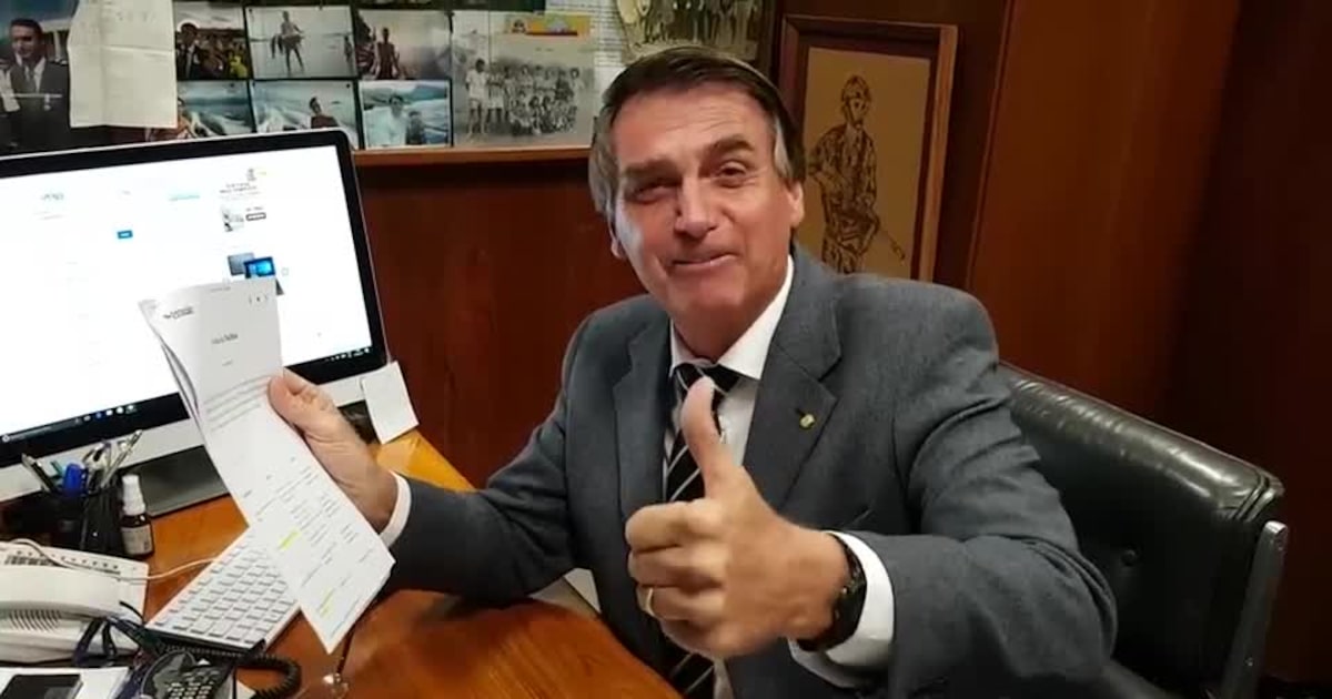 Jair Bolsonaro, então deputado federal (Foto: Igo Estrela/Estadão)