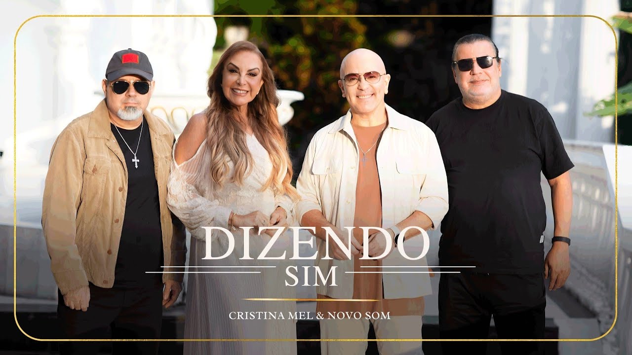 Cristina Mel e Banda Novo Som lançam o single romântico 'Dizendo Sim' Foto: Reprodução