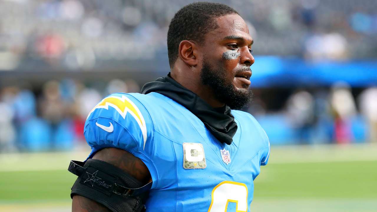 Denzel Perryman, linebacker dos Chargers, é preso por violação de armas Foto: Reprodução/@NFL