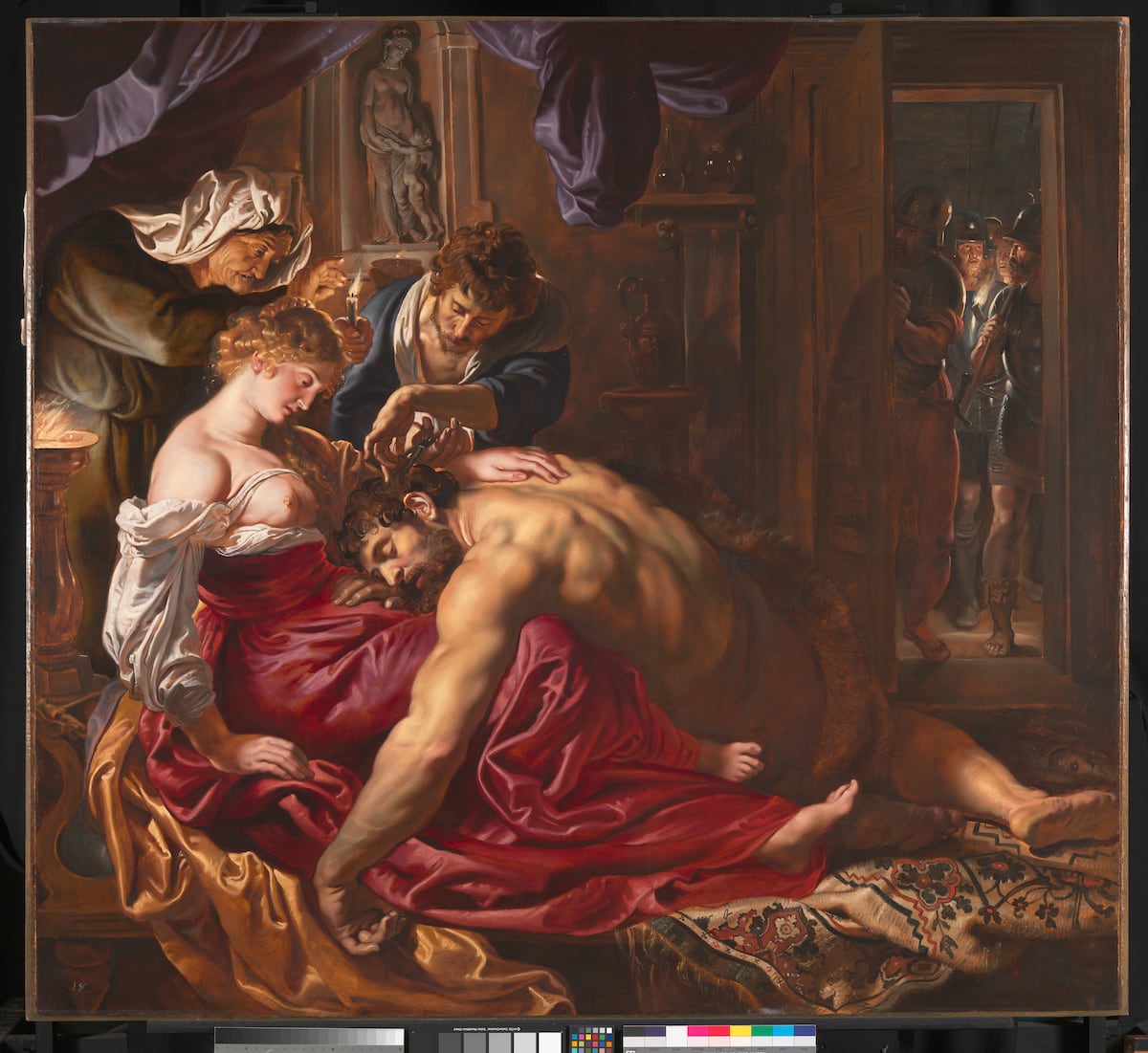 Mistério envolve pintura de Rubens na National Gallery com pé severamente danificado 'Samson and Delilah', a pintura de Peter Paul Rubens, em exibição na National Gallery, em Londres. (Foto: The National Gallery / Album)