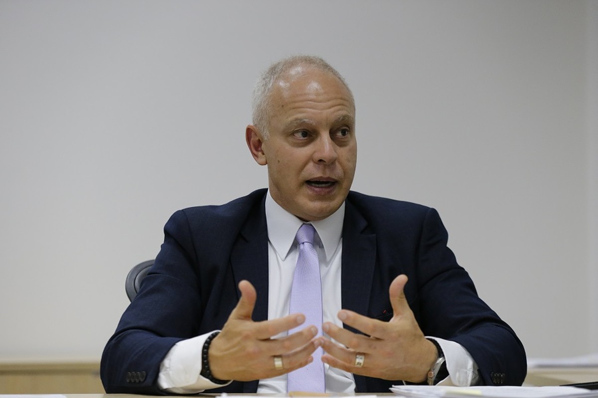 Victor Santos, secretário de Segurança do Rio de Janeiro — Foto: Domingos Peixoto em 07/03/2024 / Agência Globo