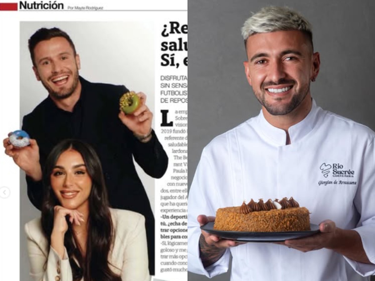 Saúl e De Arrascaeta são sócios de marcas de doces (Foto: Reprodução/Instagram)