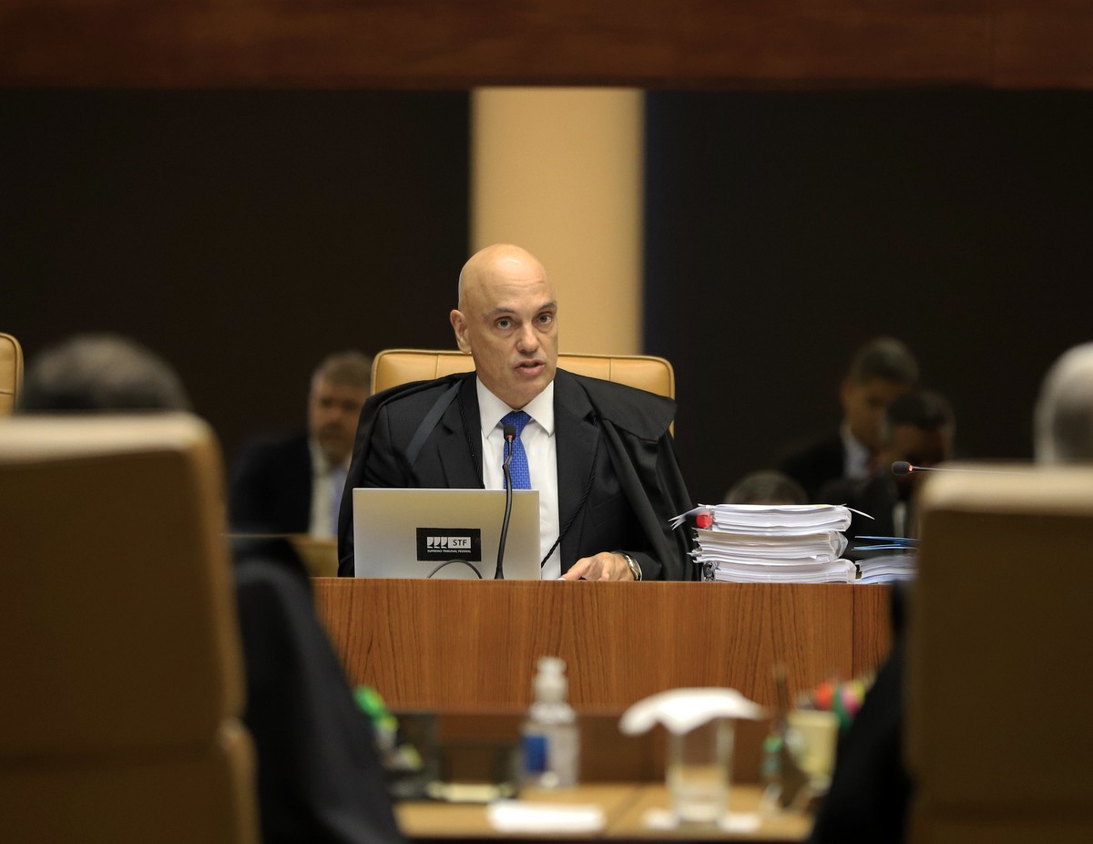 Big techs monitoram decisões de ministros do Supremo Tribunal Federal Ministro Alexandre de Moraes, do STF (Foto: Rosinei Coutinho/SCO/STF)