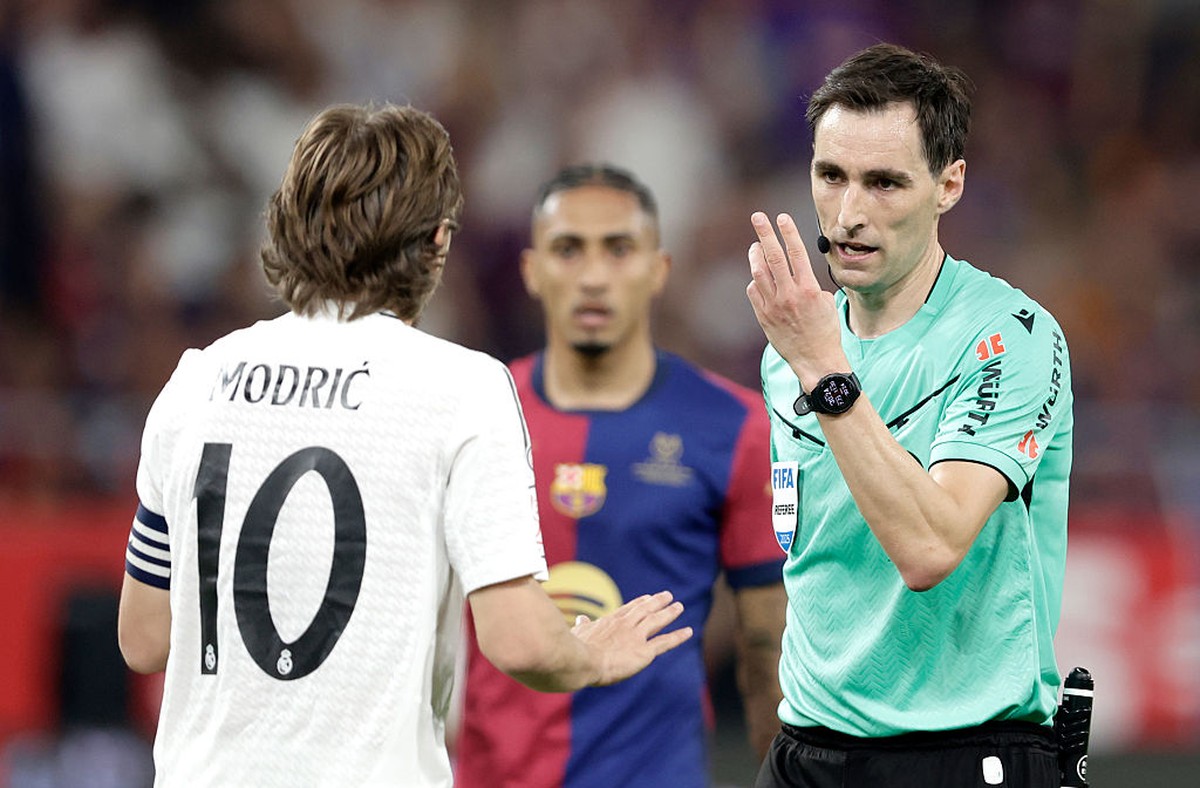 Inteligência artificial decide arbitragem na LaLiga do futebol espanhol Foto: Reprodução
