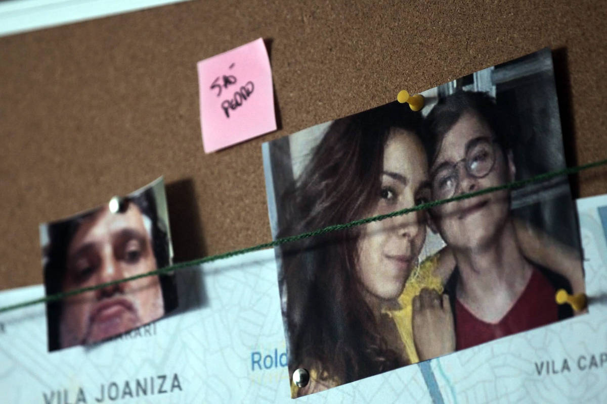 Documentário revela a história de amor entre Rafael Miguel e Isabela Tibcherani Cena do documentário 'O Assassinato do Ator Rafael Miguel' - HBO/Divulgação (Foto: HBO/Divulgação)