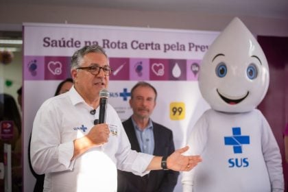 Saúde destina 30% a mais para o programa do teste do pezinho Ministro da Saúde Alexandre Padilha. (Foto: Rafael Nascimento/MS)