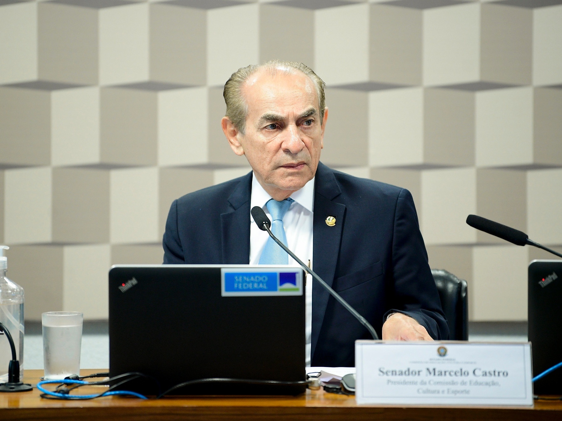 Senador Marcelo Castro (MDB-PI) (Foto: Pedro França/Agência Senado)