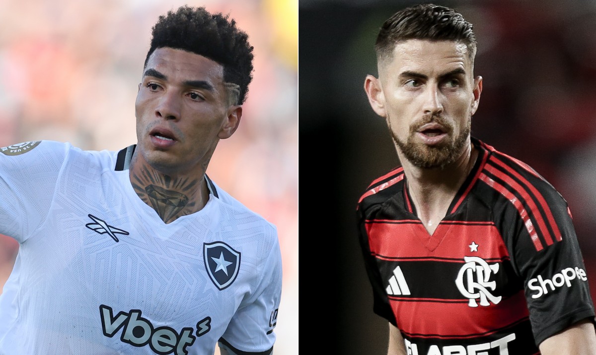 Igor Jesus e Jorginho se destacam na primeira semana do Mundial de Futebol Igor Jesus, do Botafogo, e Jorginho, do Flamengo (Foto: Vítor Silva/Botafogo e Gilvan de Souza/Flamengo)