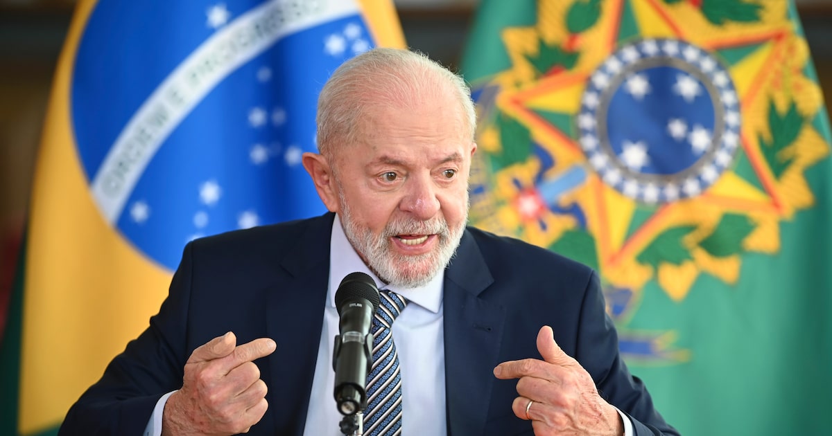 Lula reafirma soberania do Brasil e defende reciprocidade em tarifas comerciais O presidente Luiz Inacio Lula da Silva disse que o Brasil é um país independente que não aceitará ser tutelado por outras nações (Foto: Ton Molina/Bloomberg)