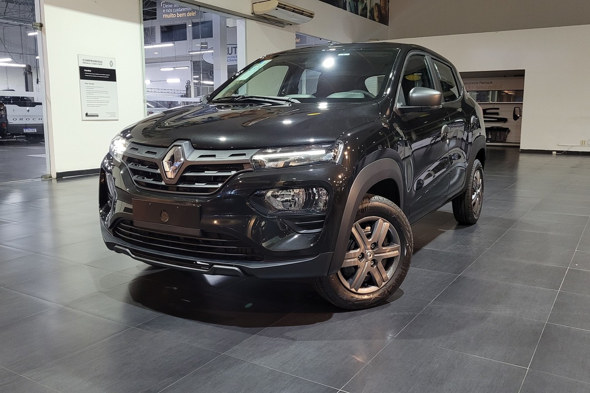 Carro mais acessível do Brasil é lançado por R$ 80 mil Renault Kwid Zen — Foto: Lucas Cardoso/Autoesporte
