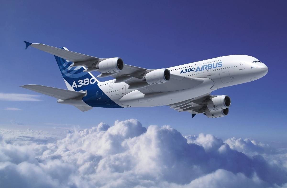 A380, aeronave comercial com a maior capacidade de transporte de passageiros (Foto: Divulgação/Airbus)