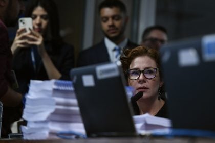 Deputada Carla Zambelli (PL-SP). (Foto: Edilson Rodrigues/Agência Senado)