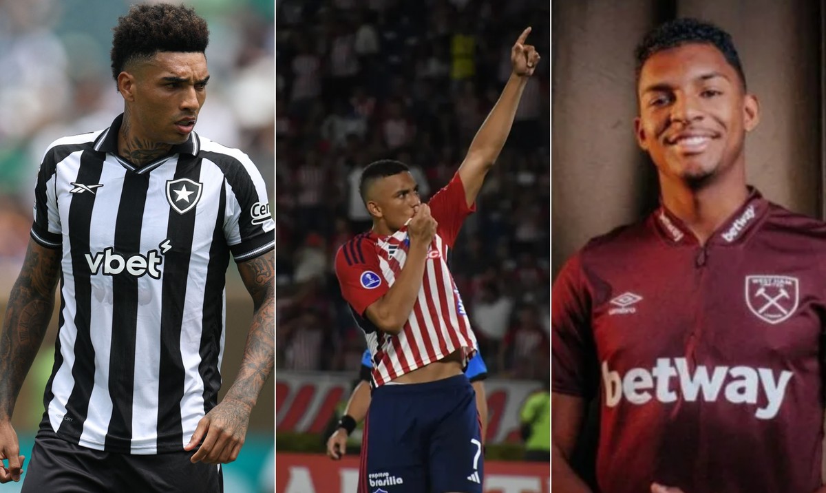 Botafogo inicia janela de transferências com vendas e reforços em negociação Botafogo deve fazer janela de transferências movimentada (Foto: Artes)