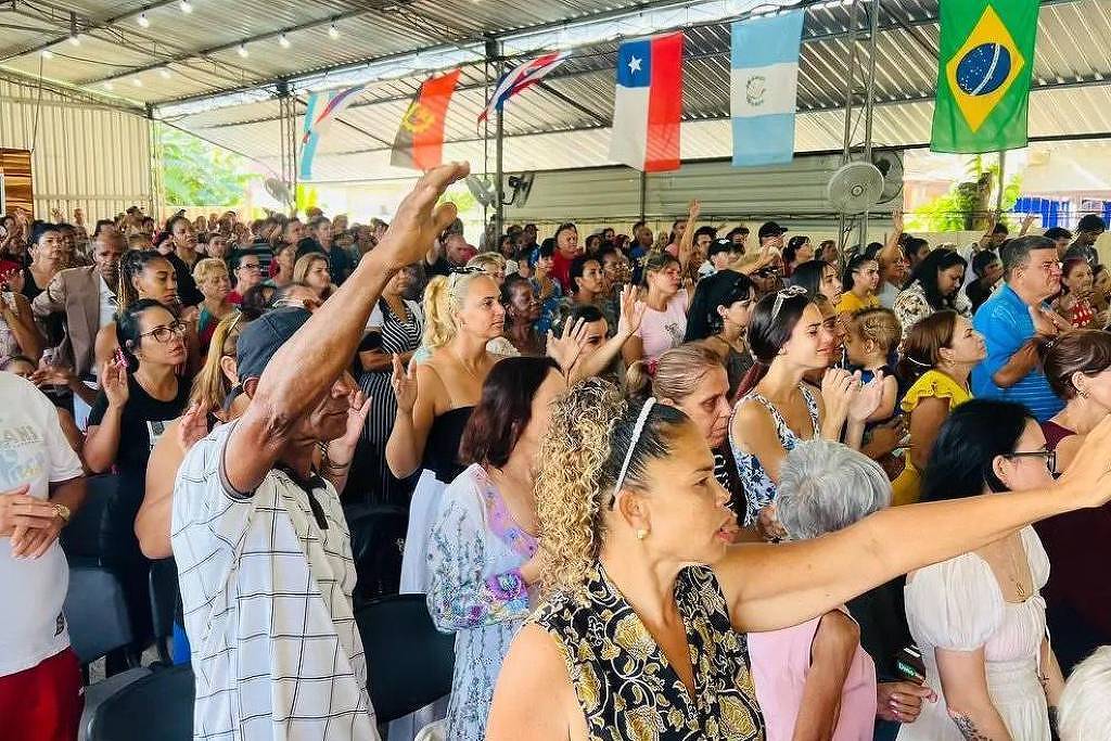 Cuba experimenta aumento de evangélicos após período de ateísmo estatal A Igreja Movimiento Apostólico Fuego y Dinámica del Espíritu Santo em Camagüey, Cuba (Foto: Reprodução/Facebook)