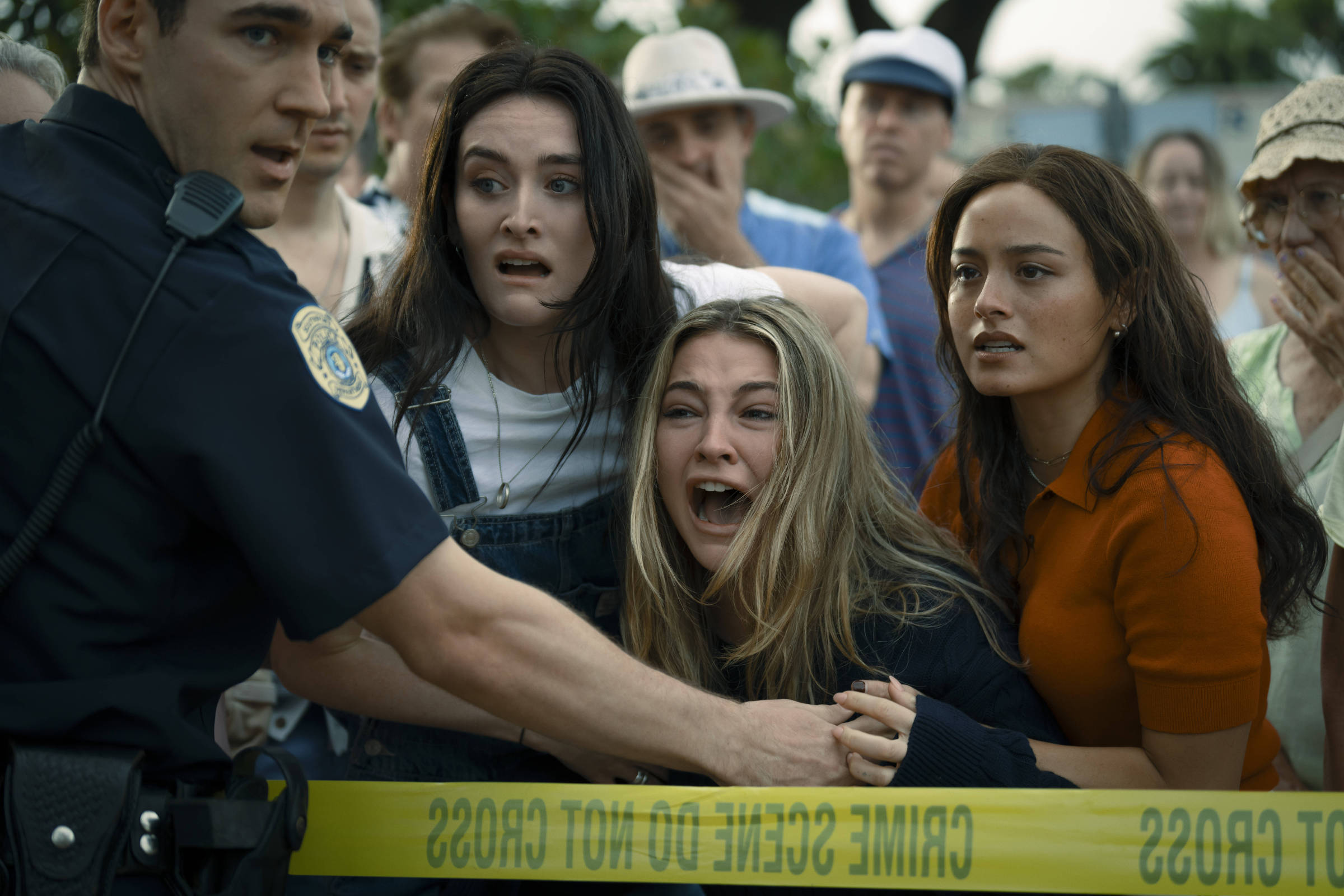 'Eu Sei o que Vocês Fizeram no Verão Passado' retorna com elenco original hoje Cena do filme 'Eu Sei O Que Vocês Fizeram No Verão Passado' (Foto: Brook Rushton/Sony Pictures/Divulgação)