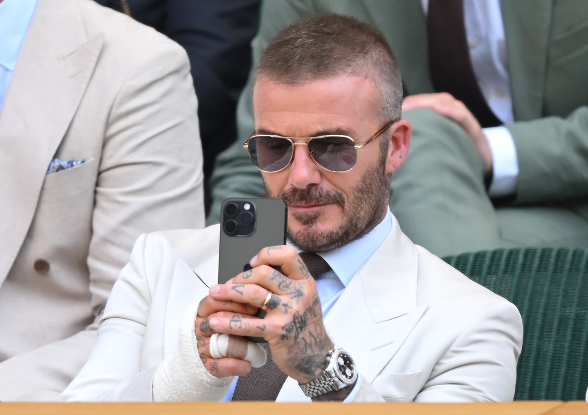 Wimbledon vira passarela com presença de celebridades internacionais Famosos marcam presença no campeonato de tênis de Wimbledon (Foto: Getty Images)