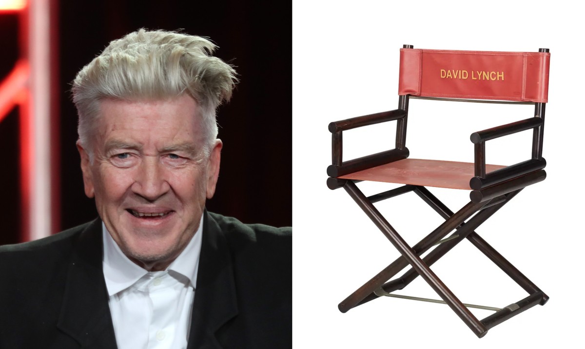 Leilão de itens de David Lynch gera arrecadação de R$ 23 milhões em destaque Cadeira do diretor David Lynch foi um dos itens arrematados em leilão (Foto: Frederick M. Brown/AFP — Reprodução/Julien’s)