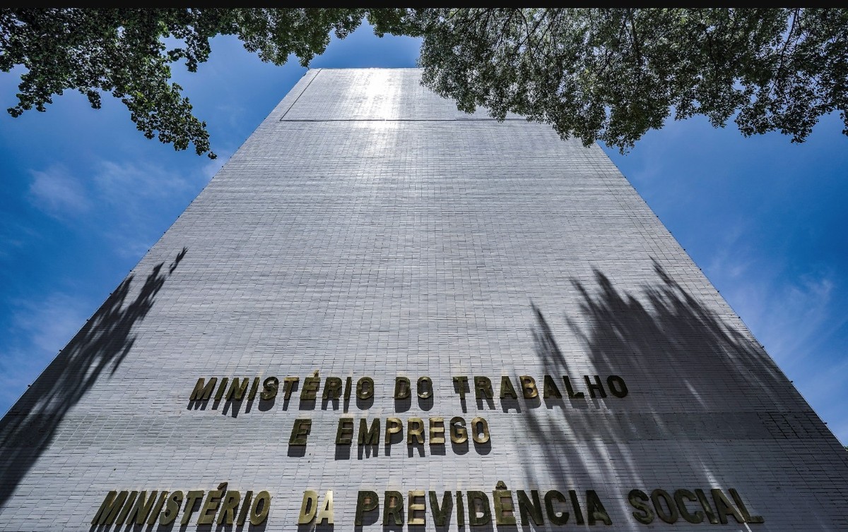 Sede do Ministério do Trabalho e o da Previdência Social, no Distrito Federal — Foto: Rafa Neddermeyer/Agência Brasil