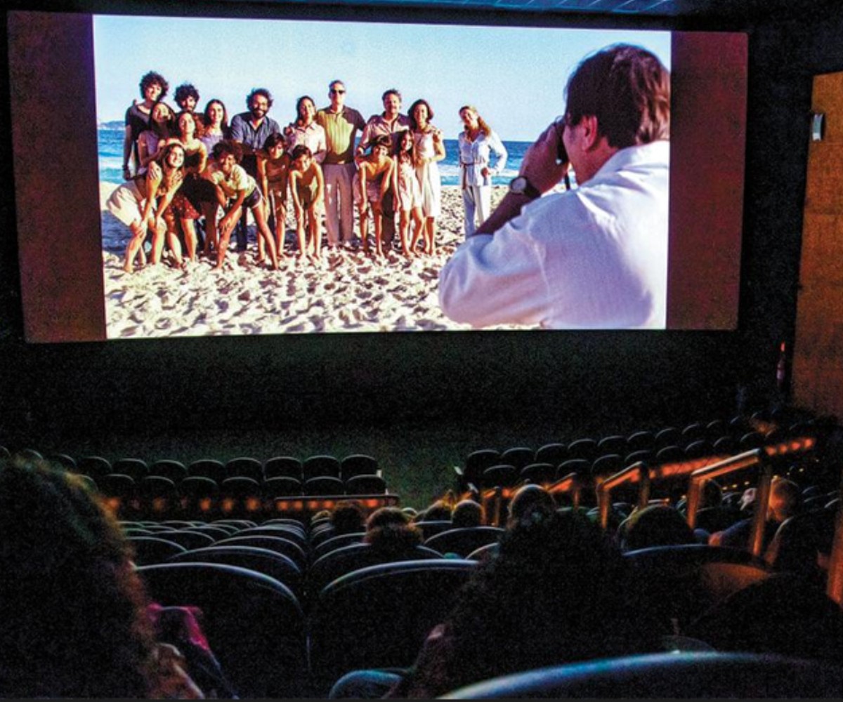 Cinema nacional cresce, mas muitos filmes têm menos de dez espectadores nas salas Sala de cinema no Rio durante sessão de 'Ainda estou aqui' (Foto: Domingos Peixoto)