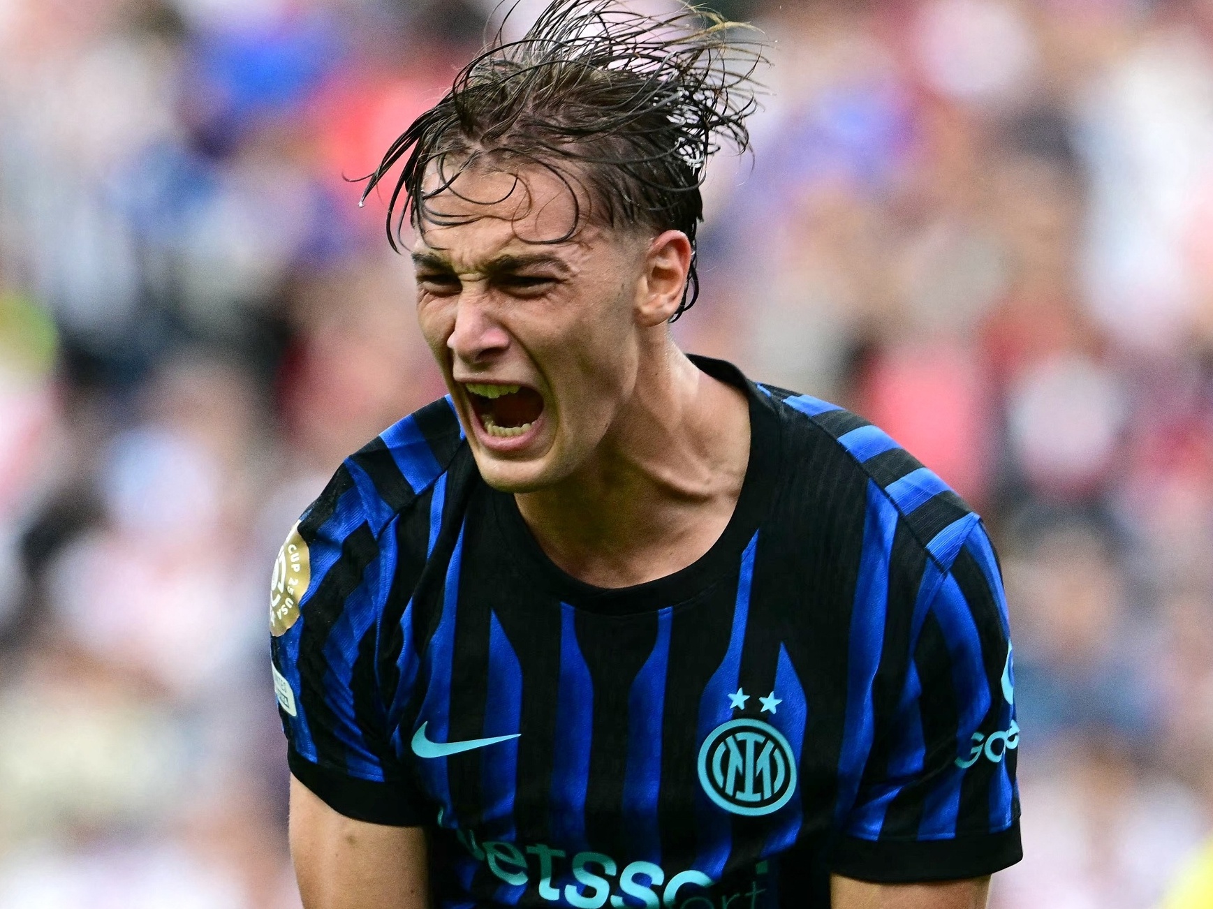 Inter vence River e avança para enfrentar o Fluminense no Mundial de Clubes Esposito abriu a contagem para os italianos, que também marcaram com Bastoni (Foto: Pablo PORCIUNCULA / AFP)