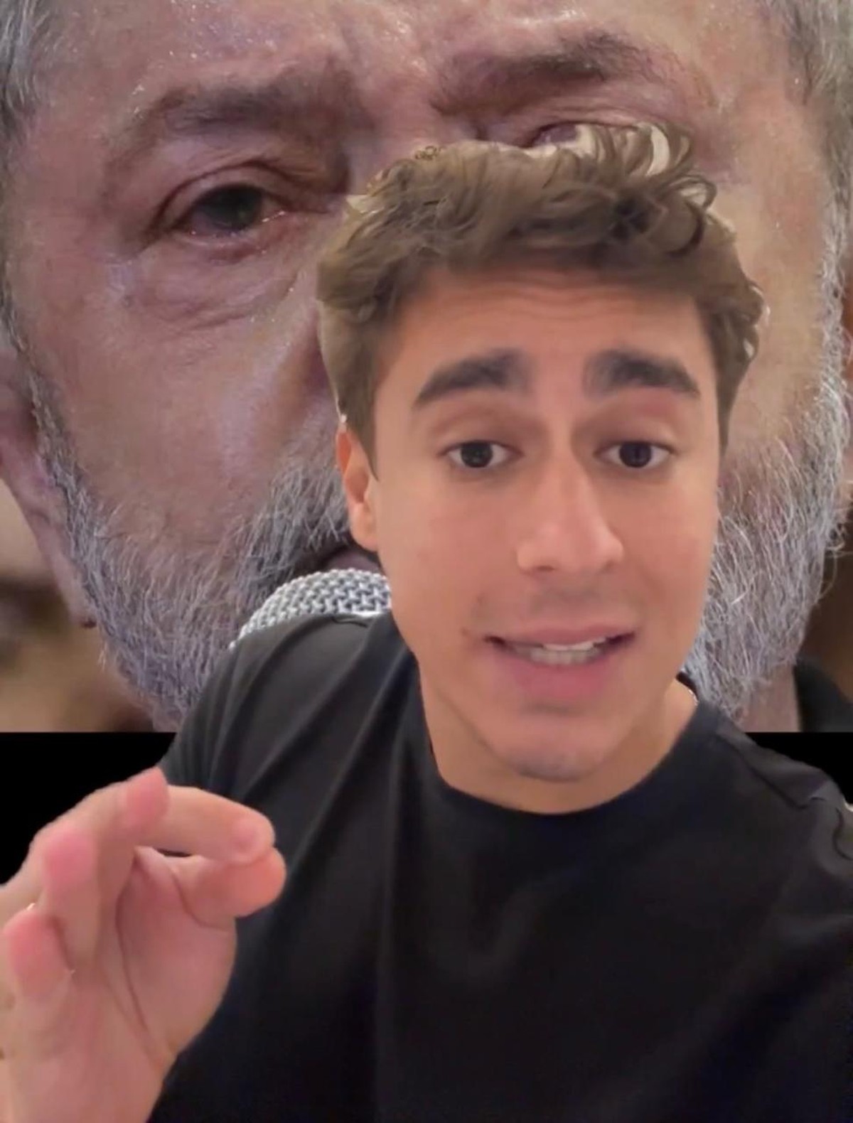 Nikolas rebate críticas sobre 'ricos contra pobres' e menciona ataque à filha de Justus Nikolas Ferreira grava vídeo com críticas à campanha de taxação de super-ricos (Foto: Reprodução/Redes sociais)