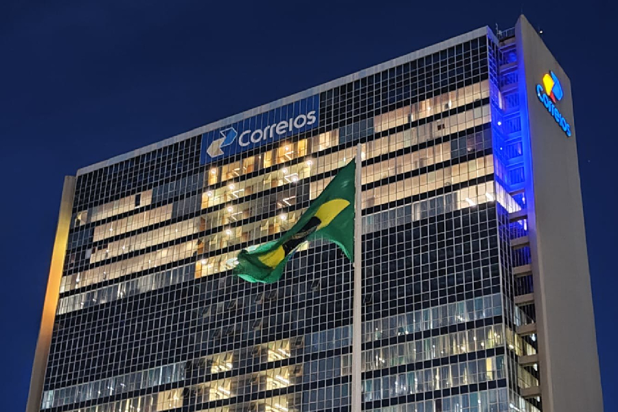 Fachada do edifício-sede dos Correios, em Brasília (Foto: Correios/Divulgação)
