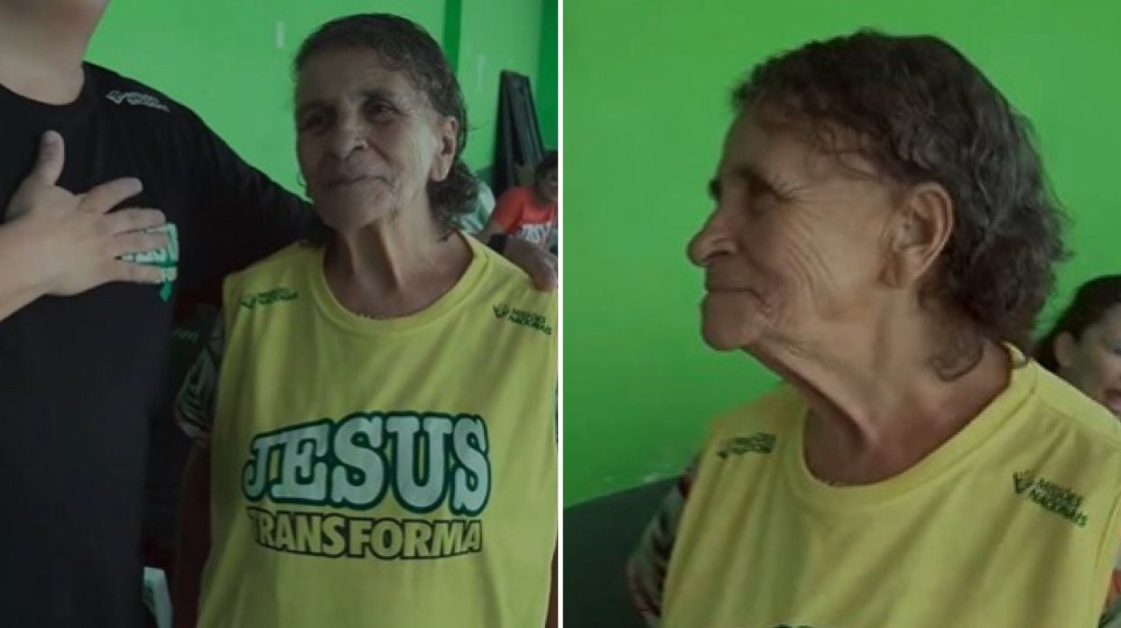 Missionária de 78 anos inspira cristãos a seguir a missão de Jesus sem limites Dorvalina na base da Cristolândia em Madureira. (Foto: Reprodução/Instagram/Cristolândia RJ)