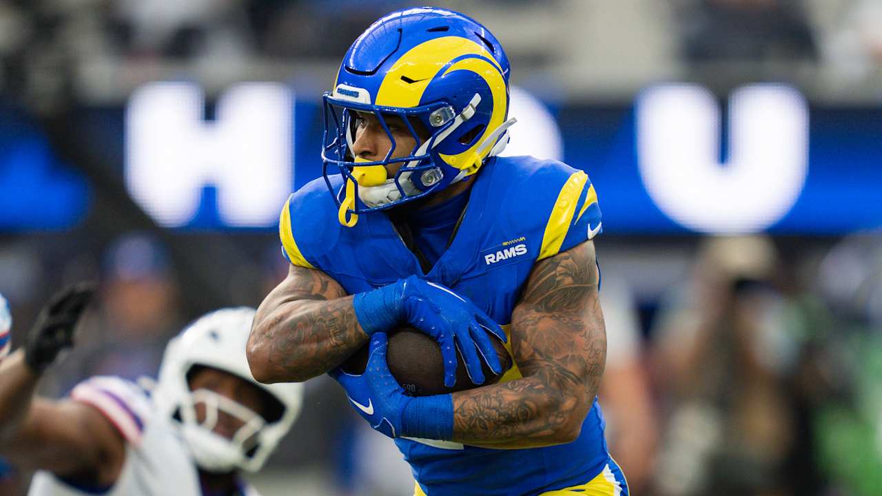 Kyren Williams se destaca com explosividade e liderança na offseason dos Rams Foto: Reprodução/@NFL